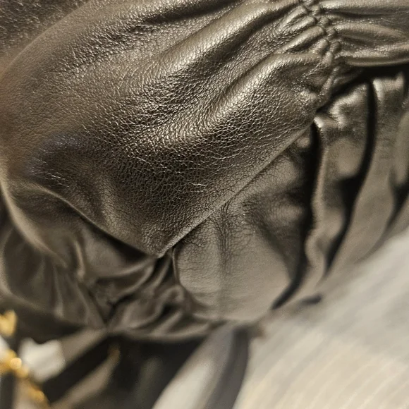 Prada Nappa Gaufre Ruched Leather Tote - Picture 12 of 14